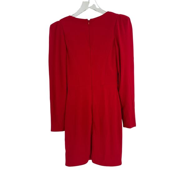 MAC DUGGAL Dress Size 2 Evening Gown NEW Red Mini V Neck Stretch - Picture 5 of 7